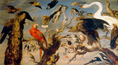 The Bird Concert by Frans Snyders or Snijders